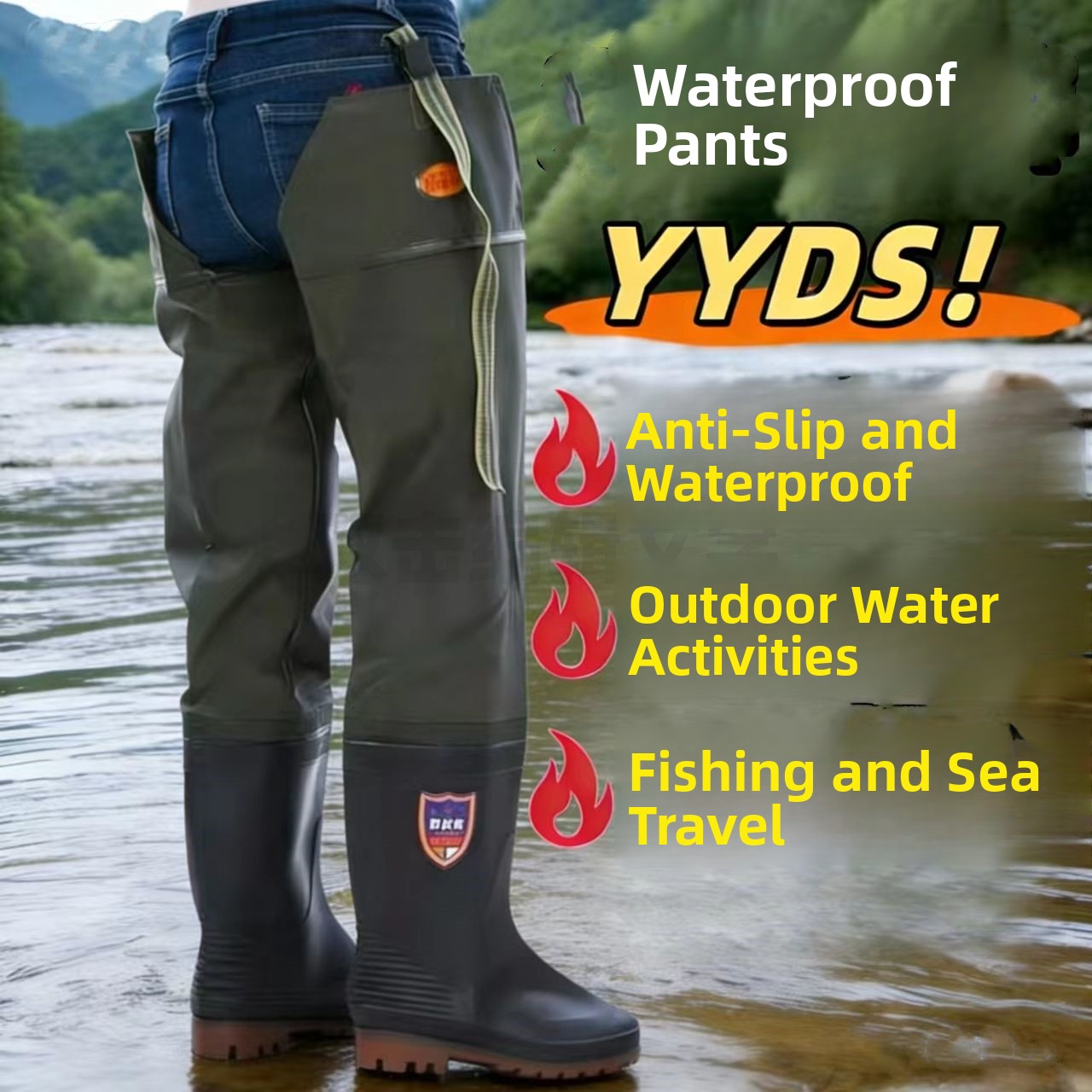Botas de Chuva Reforçadas Acim - Fishing Rain Suit avaliação e preço
