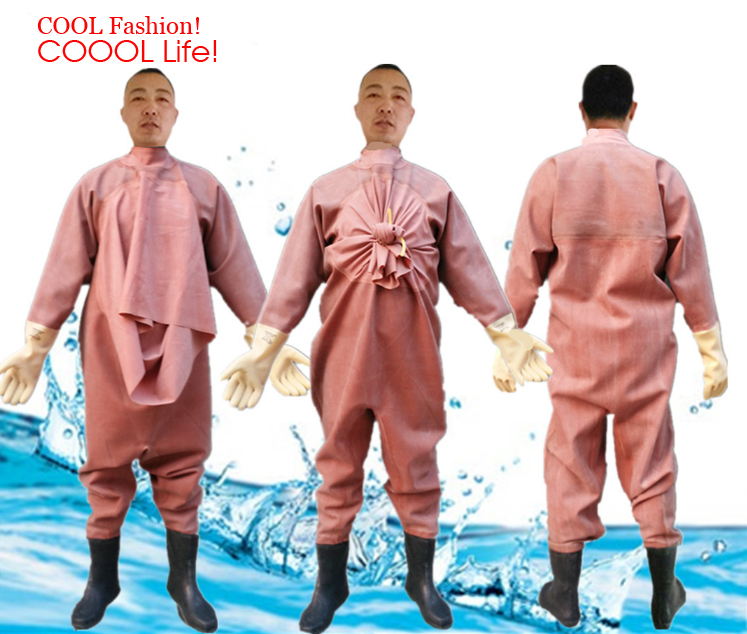 Ternos de borracha Wader para  - Fishing Rain Suit avaliação e preço
